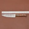 Artisan Forged Damascus Steel Chef Knife Precision Kitchen Cutter 2