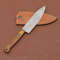 Artisan Forged Damascus Steel Chef Knife  Precision Kitchen Cutter 3
