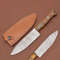 Artisan Forged Damascus Steel Chef Knife  Precision Kitchen Cutter 0