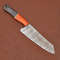 Custom Damascus Kitchen Knife Handcrafted Chefs Blade For Precision Cuts 1
