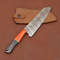 Custom Damascus Kitchen Knife Handcrafted Chefs Blade For Precision Cuts 3