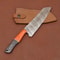Custom Damascus Kitchen Knife Handcrafted Chefs Blade For Precision Cuts 3