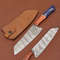 Masterpiece Handmade Damascus Chef Knife  Crafted For Kitchen Experts 0