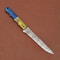 Handmade Damascus Chef Knife Crafted For Kitchen Experts 1