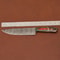 Artisan Forged Damascus Kitchen Knife Sharp 7 Inch Blade With Wooden Handle 2