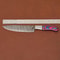 Authentic Damascus Steel Kitchen Knife Handcrafted Chef Blade With Wood Handle 2