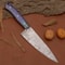 Custom Handmade Damascus Steel Chef Fillet Knife With Wooden Handle Leather Sheath 12 Full Tang K 1