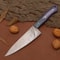Custom Handmade Damascus Steel Chef Fillet Knife With Wooden Handle Leather Sheath 12 Full Tang K 0