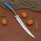 Handmade Damascus Steel Fillet Knife Custom Chef Knife With Wooden Handle Sheath 1