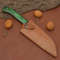 Professional Handmade Damascus Chef Knife  Sharp 7 Inch Blade With Leather Sheath 3