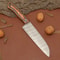 Premium Damascus Steel Kitchen Knife Handcrafted Wooden Handle Chef Knife 1
