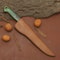 Artisan Handmade Damascus Steel Kitchen Knife Wooden Handle Edition 3