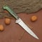 Artisan Handmade Damascus Steel Kitchen Knife Wooden Handle Edition 1