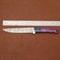 Artisan Forged Damascus Steel Chef Knife Handmade Wooden Handle Masterpiece 2