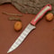 Signature Handmade Damascus Chef Knife Sharp 7 Inch Blade For Professionals 1