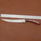 Custom Damascus Steel Culinary Knife Hand Forged Blade With Leather Sheath 2