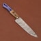 Durable Damascus Steel Kitchen Knife Full Tang Handmade Precision Blade 1