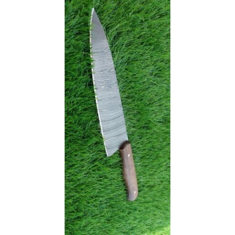 Professional 8 Handmade Damascus Chef Knife 256 Layers Forged Kitchen Blade 3