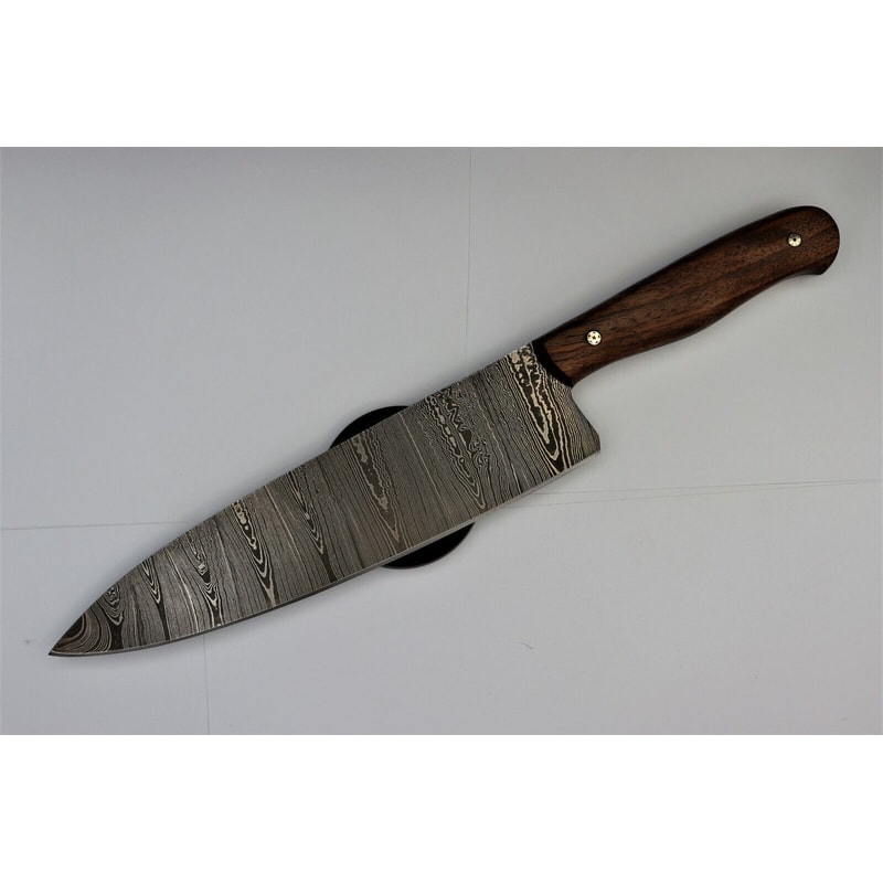 Professional 8 Handmade Damascus Chef Knife 256 Layers Forged Kitchen Blade 0