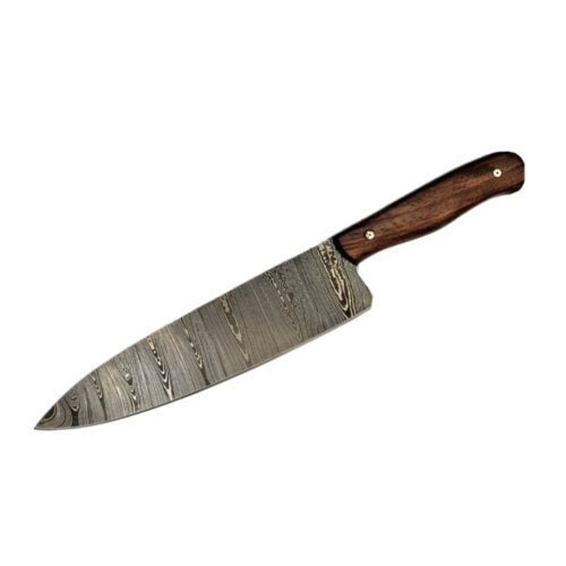 Professional 8 Handmade Damascus Chef Knife 256 Layers Forged Kitchen Blade 5