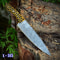 Custom Hand Forged Damascus Steel Chef Knife Personalized Kitchen Gift 3