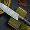 Handmade Damascus Chef Knife Premium Kitchen Cutlery Gift 1
