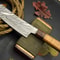 Full Tang Damascus Steel Kitchen Knife Custom Handmade Design 1