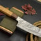 Full Tang Damascus Steel Kitchen Knife Custom Handmade Design 0