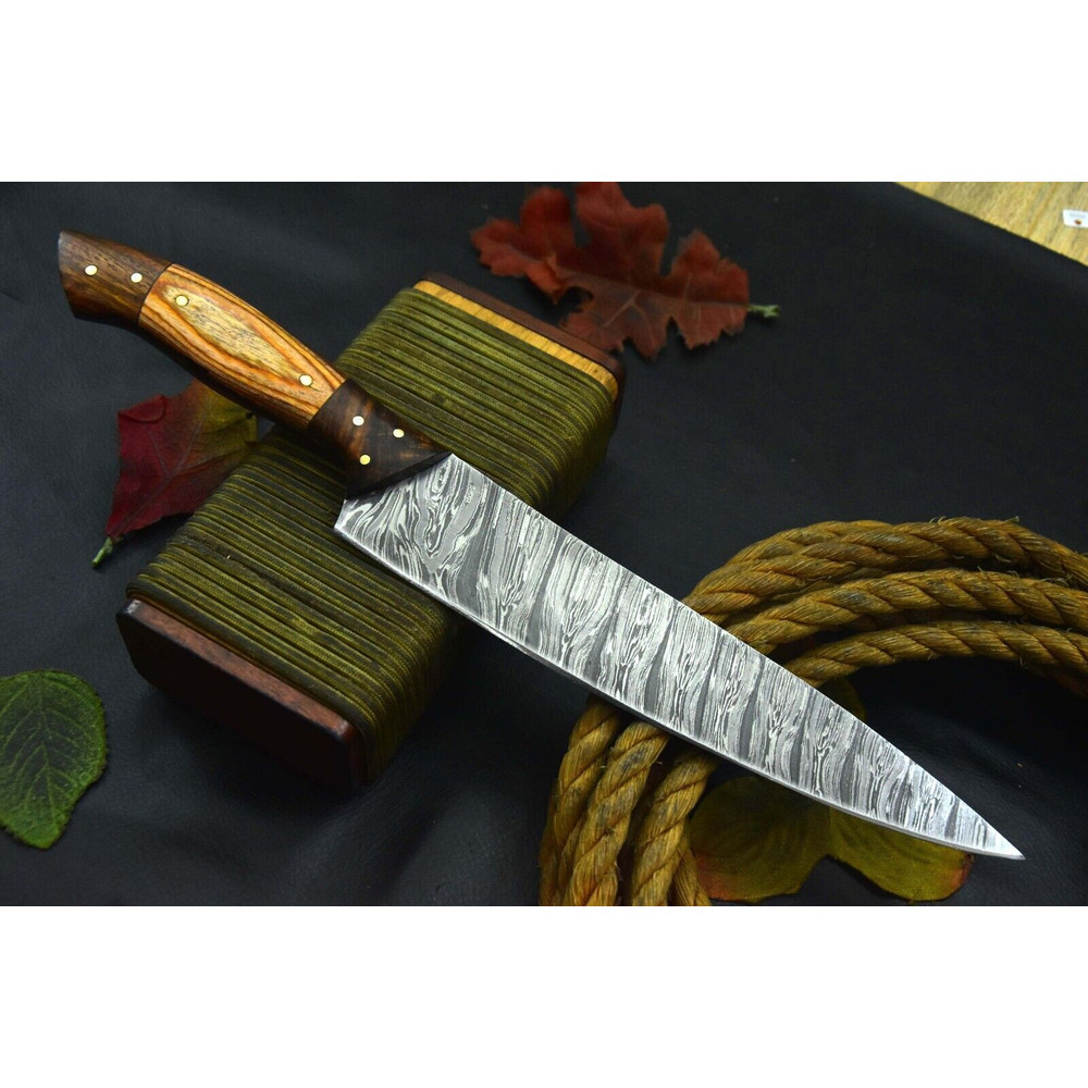 Handmade Damascus Cooking Knife  Professional Chef Choice 0