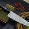 Forged Damascus Steel Chef Knife Durable Walnut Handle 0