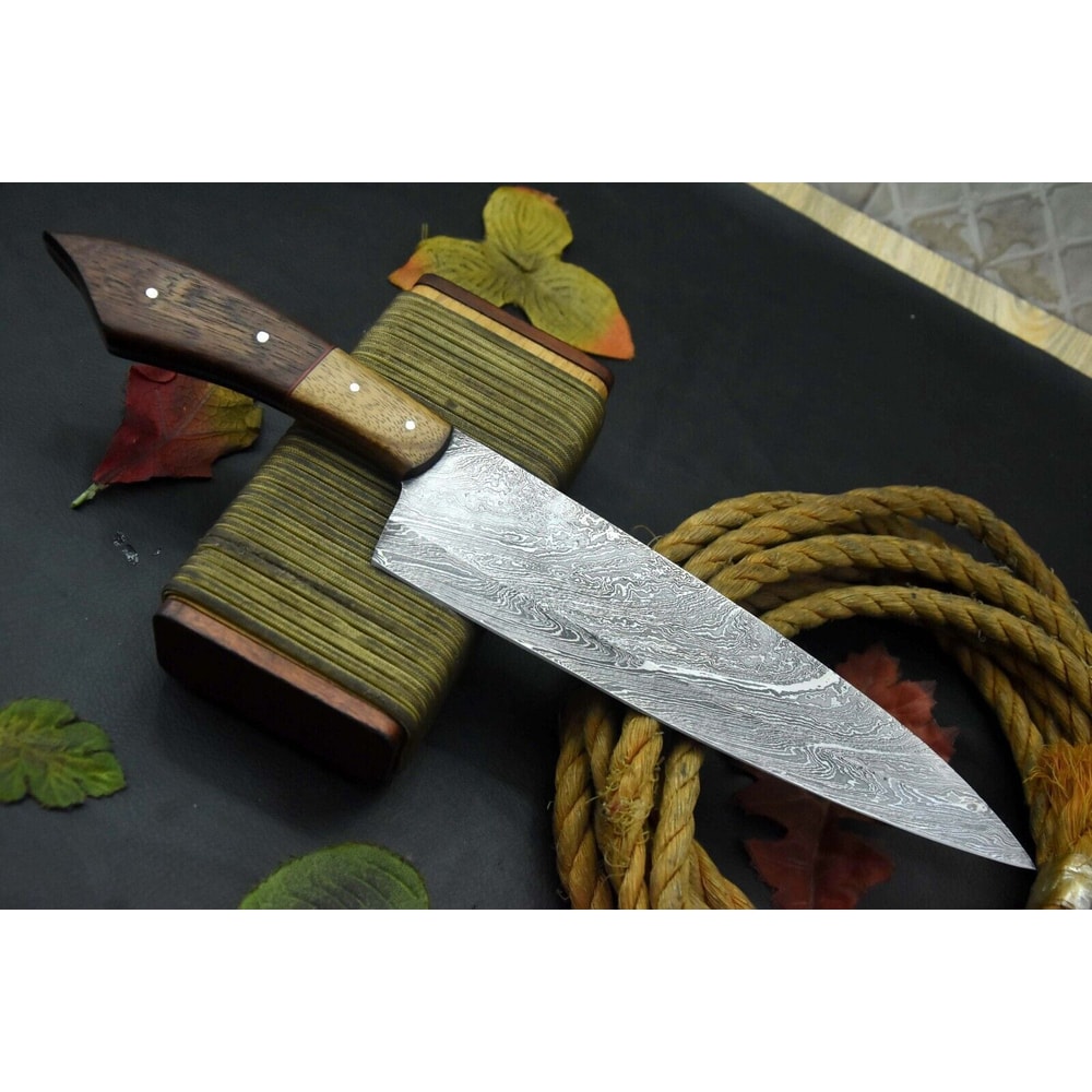 Artisan Handmade Damascus Chef Knife Kitchen Gift Knife 0