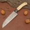 Premium Handmade Damascus Chef Knife 12 Sharp Kitchen Knife With Wooden Grip Sheath 1