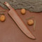 Damascus Steel Kitchen Knife 7 Inch Handmade Chef Knife With Wood Handle 3