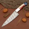 12 Handmade Damascus Steel Chef Knife Razor Sharp Kitchen Knife 0