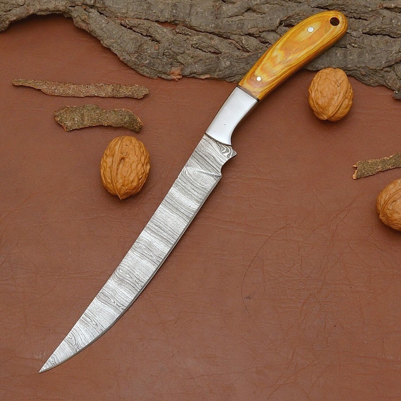 Damascus Steel Cooking Knife Professional Chef Knife With Wooden Handle 1