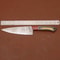 HandForged Damascus Kitchen Knife 7 Inch Blade With Elegant Wood Handle 1