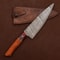 Handcrafted Damascus Chef Knife Wooden Handle Kitchen Knife For Everyday Use 1