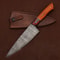 Handcrafted Damascus Chef Knife Wooden Handle Kitchen Knife For Everyday Use 2