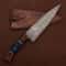 Sharp Handmade Damascus Steel Chef Knife 7 Blade With Premium Leather Sheath 1