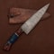 Sharp Handmade Damascus Steel Chef Knife 7 Blade With Premium Leather Sheath 1