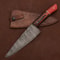 Damascus Steel Cooking Knife Handmade 7 Inch Chef Knife With Wooden Grip 2