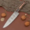 Razor Sharp Handmade Damascus Chef Knife Kitchen Outdoor Use Knife 0