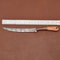 12 Handmade Damascus Steel Chef Knife Wood Handle Leather Sheath Included 2
