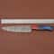Custom Crafted Damascus Steel Kitchen Knife Sharp Blade With Wooden Handle 2