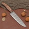 Master Chef Damascus Steel Knife Handmade 7 Inch Kitchen Blade With Sheath 1