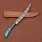 Handcrafted Damascus Steel Chef Knife Razor Sharp Kitchen Survival Knife 3