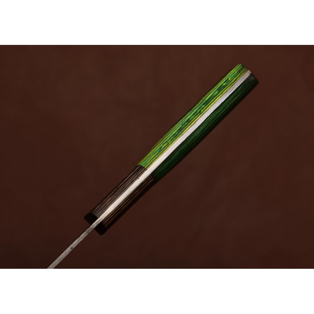 Premium Damascus Steel Fillet Knife HandForged 7 Inch Blade With Pakka Wood Handle 3