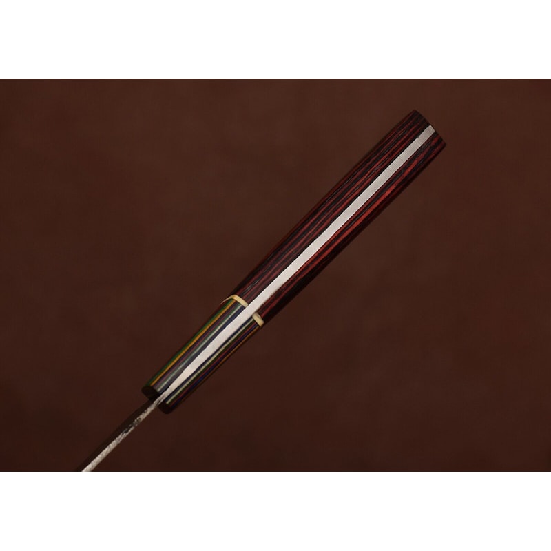 Razor Sharp Handmade Damascus Steel Fillet Knife Wooden Handle Chef Knife For Cooking Hunting 1