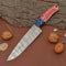 Professional Handmade Damascus Fillet Knife Kitchen Outdoor Cooking Tool 0