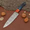 Luxury Handmade Damascus Fillet Knife 7 Blade With Pakka Wood Handle 0